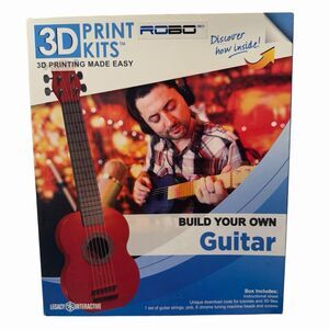 3D Print Guitar Kit DIY Build Your Own Guitar STEM Educational Project Set 🎸